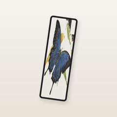 The Ulysses Butterfly Odyssey bookmark, angled studio view