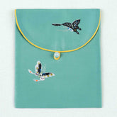 Embroidered Storage Pouch - Auspicious Butterfly | Royal Chou