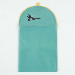 Embroidered Storage Pouch - Auspicious Butterfly | Royal Chou