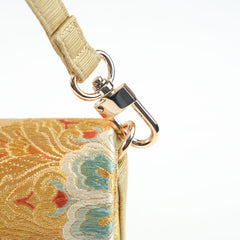Nishijin-ori Crossbody Handbag - Gold | Royal Chou