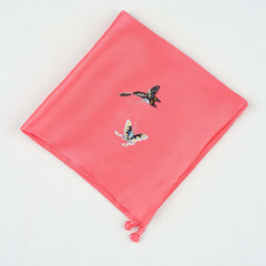 Silk Scarf 35×35 - Auspicious Butterfly | Royal Chou