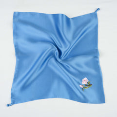 Silk Scarf 35×35 - Blossom of Prosperity | Royal Chou
