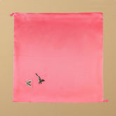 Silk Scarf 35×35 - Auspicious Butterfly