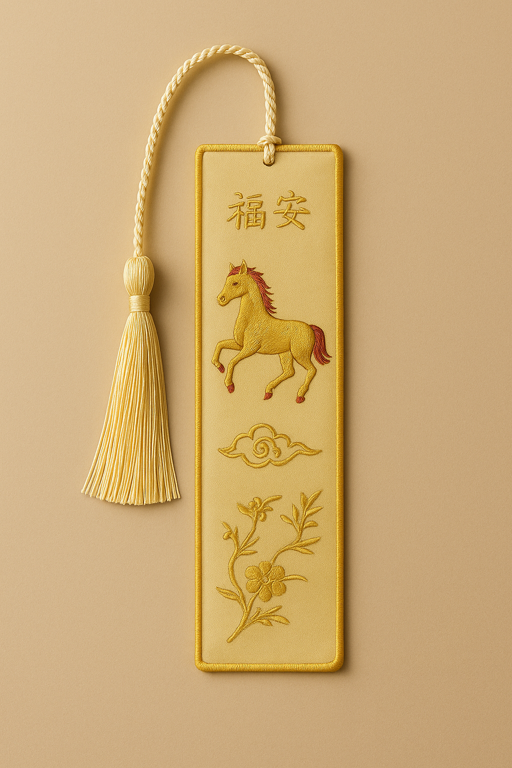 Silk Embroidered Bookmark - Zodiac / Poetry / Floral | Royal Chou