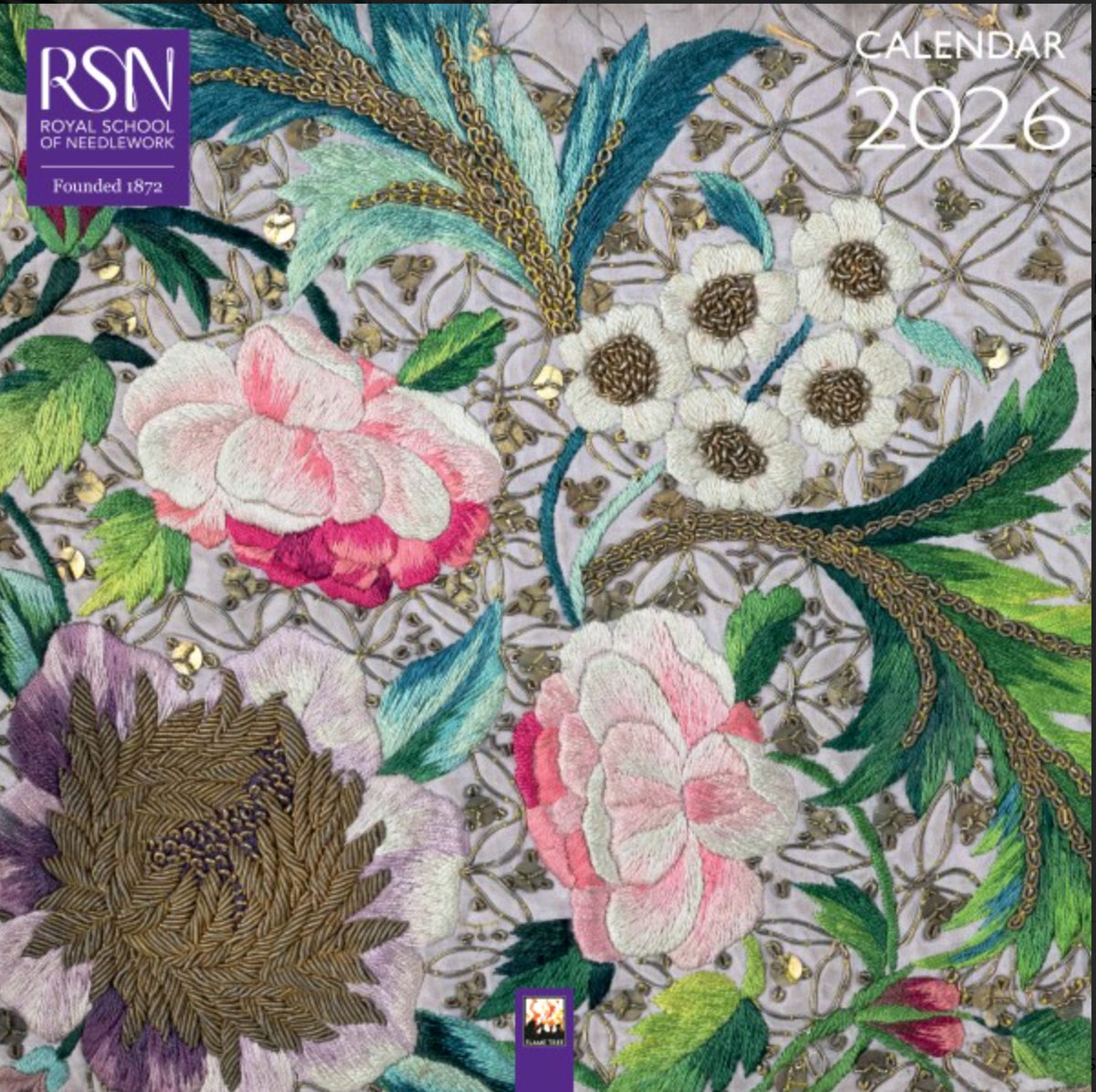 The Royal School of Needlework Calendar 2026 | Royal Chou