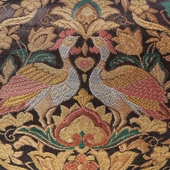 Nishijin-ori Crossbody Handbag - Black Gold | Royal Chou