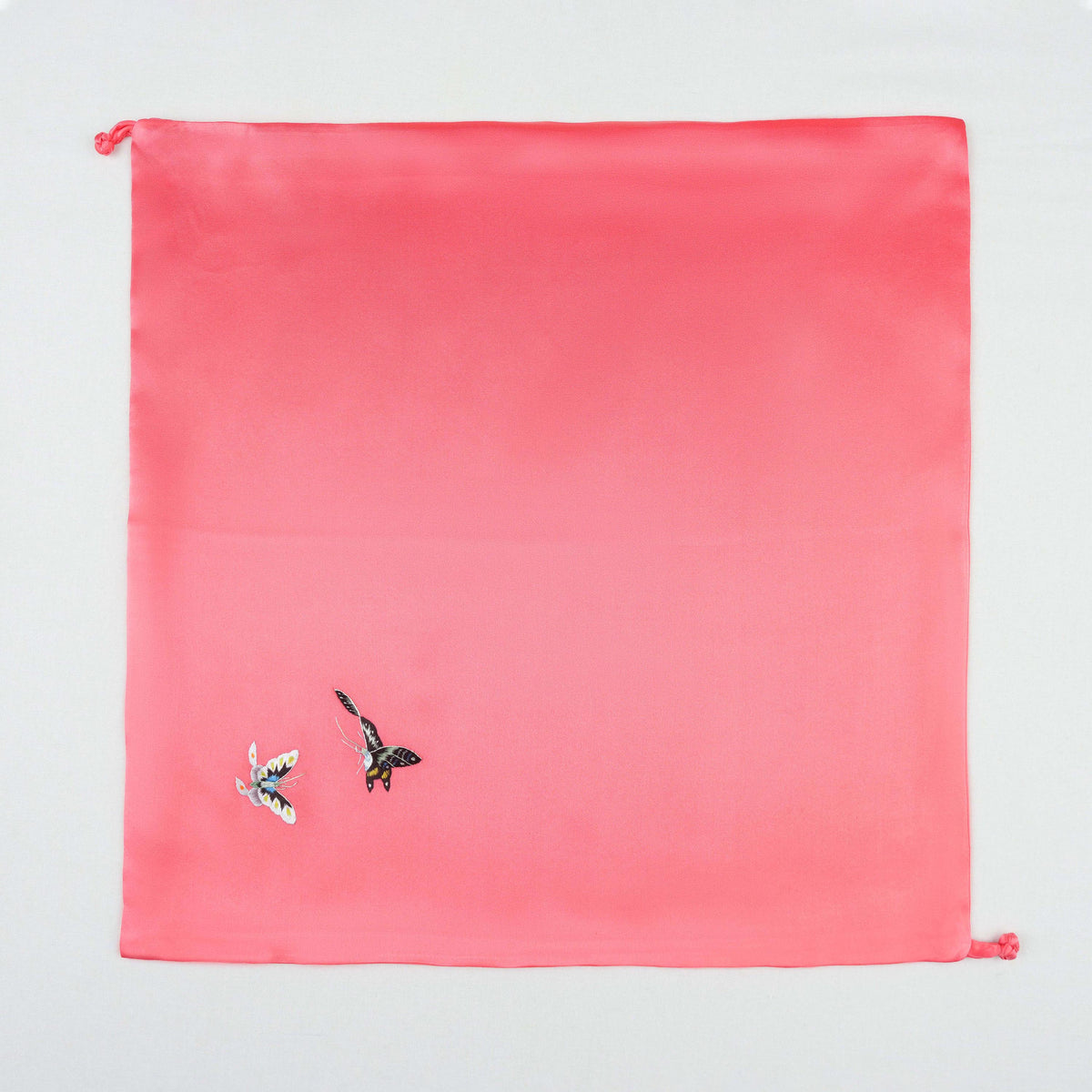 Silk Scarf 35×35 - Auspicious Butterfly | Royal Chou