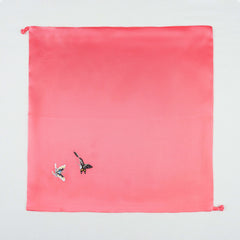 Silk Scarf 35×35 - Auspicious Butterfly | Royal Chou