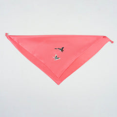 Silk Scarf 35×35 - Auspicious Butterfly | Royal Chou