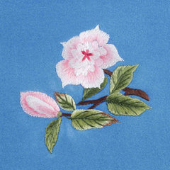 Silk Scarf 35×35 - Blossom of Prosperity | Royal Chou