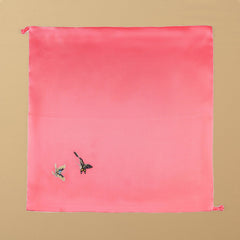 Silk Scarf 35×35 - Auspicious Butterfly